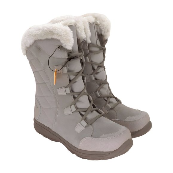 Columbia Womens Ice Maiden Il Snow Boot, Dove/Stratus, Size 9.5 - Picture 8 of 8
